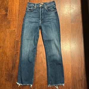 Mother The Tripper Ankle Fray jeans size 28